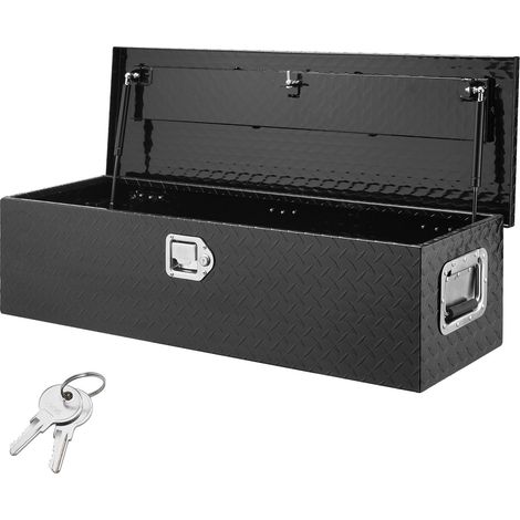 99 x 33 x 25,4 cm boîte à outils robuste en aluminium pour lit de camionnette (1/5)