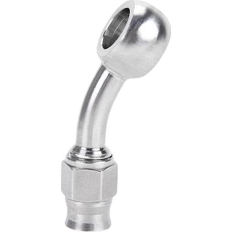 AN3 Tuyau de Frein Raccord Rapide Raccord Raccord Haute Résistance Aluminium Ligne De Frein Adaptateur Pour Moto Compatibilité Générale (1/5)