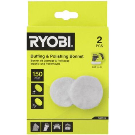 222237 Almohadilla de pulido flexible Ryobi de 150 mm (1/3)