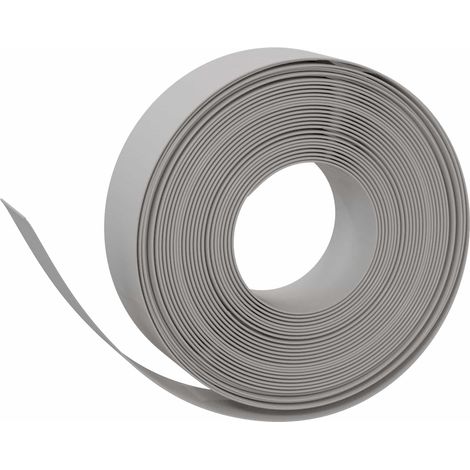 Bordures 25 m 15 cm PE Gris vidaXL