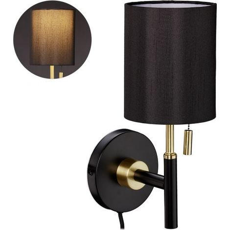 Wandleuchte mit stoffschirm 8