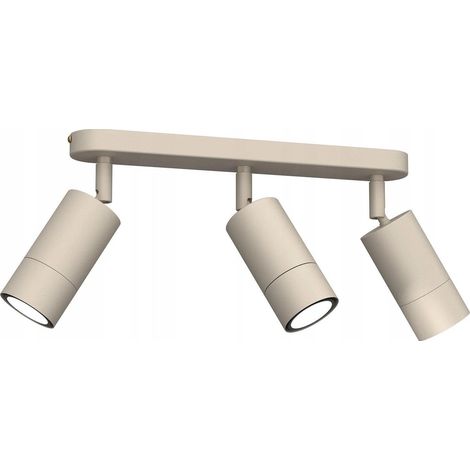 Rail plafonnier orientable Link Luminex crème 3xGU10 8W