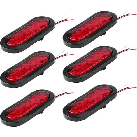 LED Trailer Lights with Polycarbonate Housing, High Brightness, Waterproof, Temperature Resistant, Suitable for Most Trailers, Trucks and Vans. (1/5)