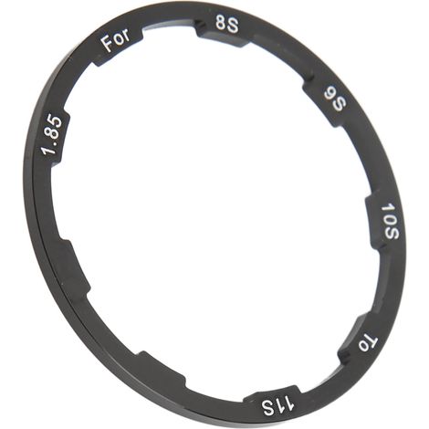 Entretoise de moyeu 1.85mm pour vélo tout terrain et vélo route, rondelle pour axe de pédalier (1/5)