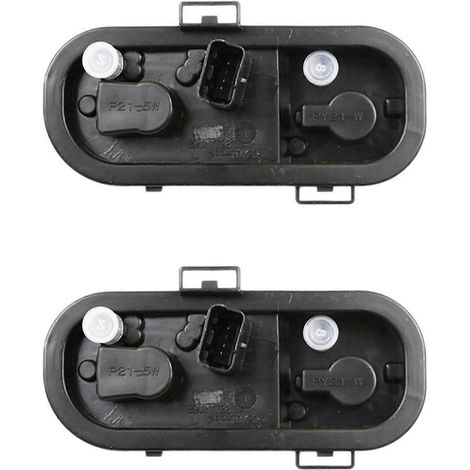 2 supports d'ampoule pour feu arrière gauche (feu stop, feu de freinage) pour Nissan Qashqai 2008-2015. (1/5)