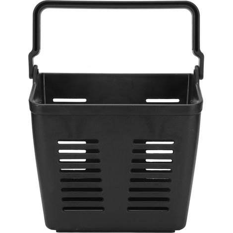 Panier universel pour scooter de mobilité, poignée intégrée, grande capacité, résistant aux intempéries, accessoire portable et robuste. (1/5)