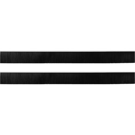 Brosses adhésives pour portes, lot de 2, blanches, 100 cm (1/5)