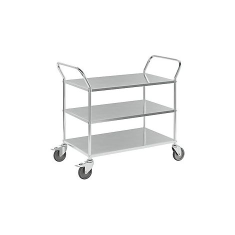 Kongamek Carrello a ripiani leggero altezza 940 mm con 3 (1/3)