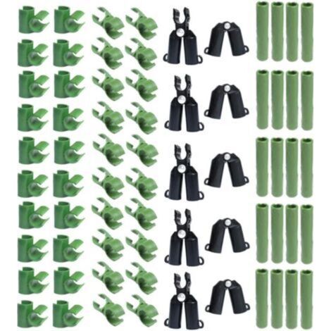 70 adjustable plastic connectors for plant trellises - 11 mm