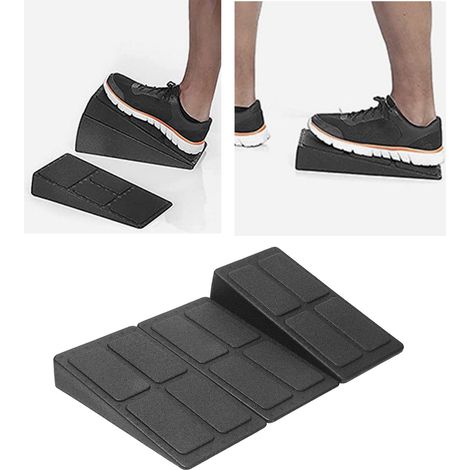 Étireur de mollets incliné en EPP, angle d'inclinaison réglable, accessoire d'entraînement pour salle de sport et domicile. (1/5)