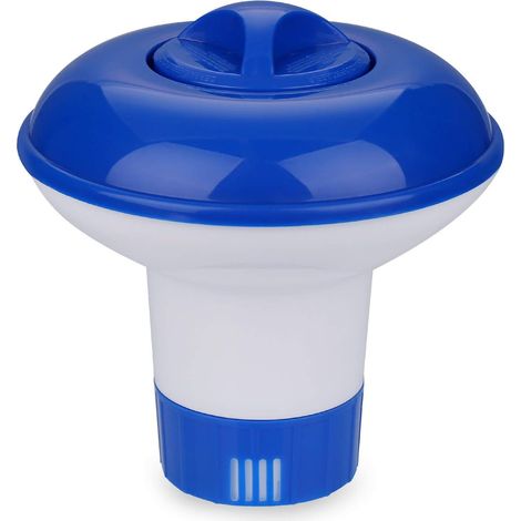 Diffuseur de chlore pour piscine - Flotteur pour granulés - 5 pouces (1/5)