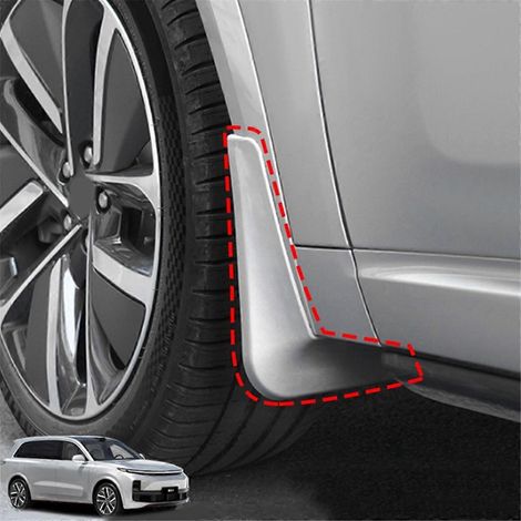 Pour kit de garde-boue Lixiang Ideal L9, argent-- (1/5)