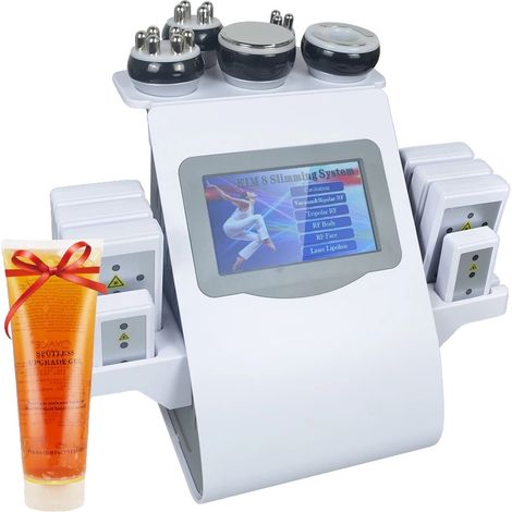 Máquina para adelgazar, tecnología de vacío y láser, cavitación ultrasónica, enchufe europeo, 220V-240V. (1/2)