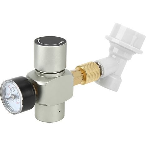 Régulateur de CO2 pour bière maison avec connecteur plastique 0-60PSI (1/5)