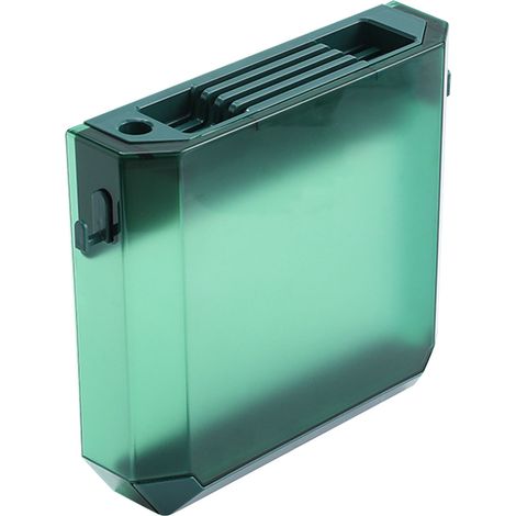 Porte-couteaux de cuisine transparent en PET, support mural, étagère verte