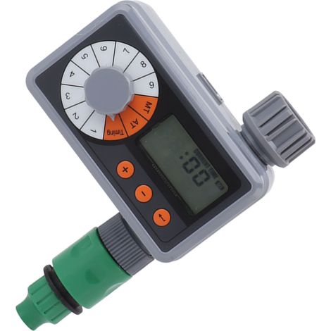 Automatischer Rasensprenger mit Bewässerungstimer, Selbstbewässerungsvorrichtung für Wasserhähne DN15 DN20 (1/5)