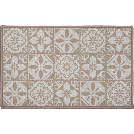 Tapis de Cuisine "Constantine" 50x80cm Naturel