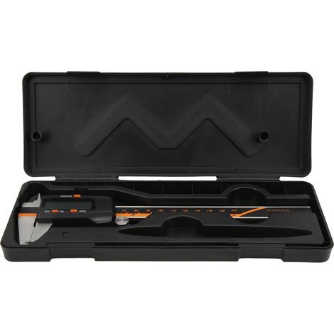 Pied à coulisse numérique 0 à 150 mm, outil de mesure fractionnaire électronique avec écran LCD (1/5)