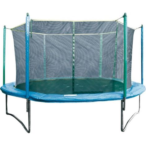 Garlando Trampolino Elastico Combi XL con Rete Ø 366cm