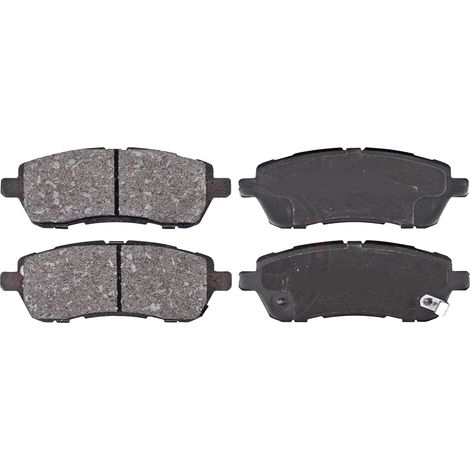 KIT PASTIGLIE FRENO ANTERIORI compatibile con DAIHATSU CUORE VI,VII (L250,L251,L260,L275,L276,L285) / PASTIGLIE FRENANTI AUTO OEM FDB1532 FDB1988 FDB4426 , / SOSTITUZIONE DIRETTA / BASSA POLVERE / SIL