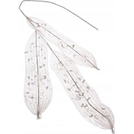 Ramo artificiale, bianco lucido, 89 cm (1/5)