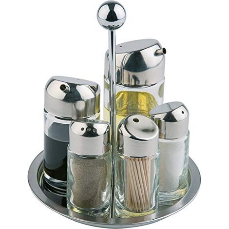 APS 40485 acciaio inossidabile-ampolla, 6 teilig, girevole (1/4)