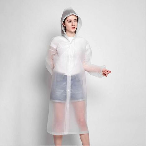 Imperméable blanc unisexe EVA (1/5)