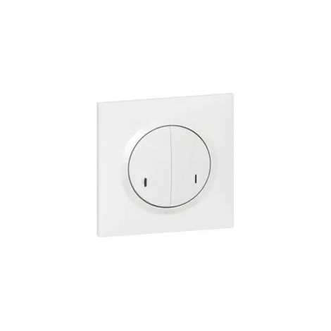 Interrupteur sans fil Legrand dooxie programmable Zigbee (1/5)