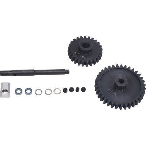Kit d'engrenages pour voiture RC 1,5 m, pignon droit 25T + pignon droit 35T en acier trempé pour XRT 1/5 (1/5)