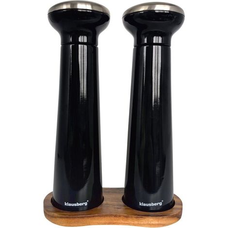 Set di macinapepe e macinasale KLAUSBERG KB-7705 nero (1/5)