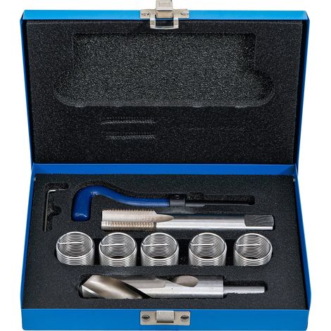 KIT DE RÉPARATION DE FILETS M24 X 2,0 9 PIÈCES BGS 99438 (1/4)