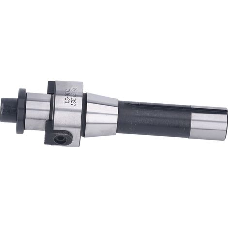 Adaptateur de porte-arbre pour fraiseuse à coquilles à queue R8 en acier au molybdène haute dureté (1/5)