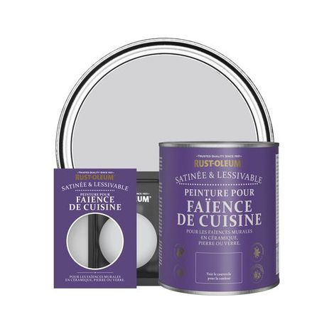 Peinture pour Faïence de Cuisine, Finition Satinée - Ombre Lilas (1/3)