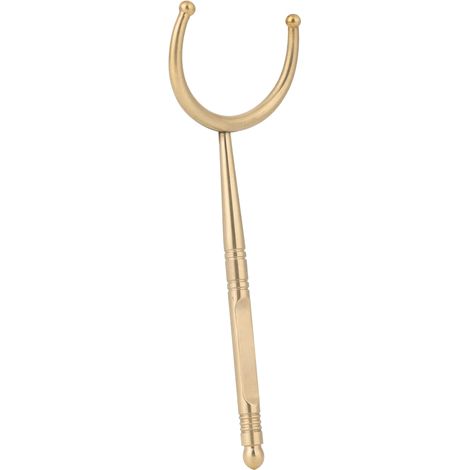 Fourchette en cuivre délicate, antidérapante, résistante aux brûlures, accessoire professionnel, outil pour la préparation du thé (1/5)