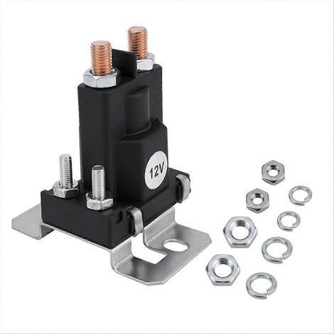 Kit relé de inicio 12 V a corriente elevada (500 A) Con puerto fusible 100 A (1/5)