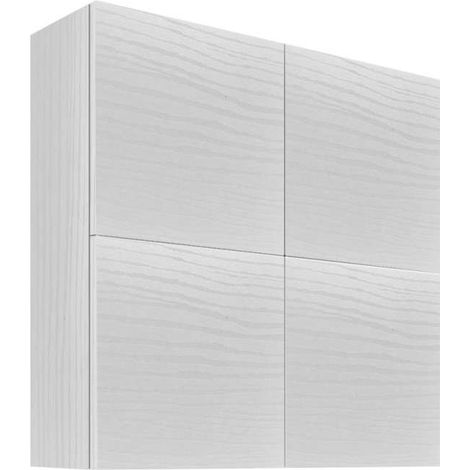 Savini Pensile Cubo Push and Pull - Bianco Nordico - 71x22x71 cm