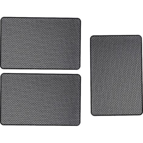 Lot de 3 tapis antidérapants pour tableau de bord (1/3)