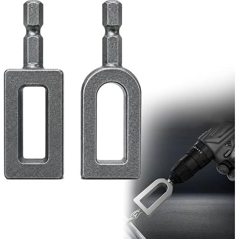 Twister de Fil de Forage,Torsadeuse De Fils À Queue Hexagonale Outils,2PC (1/5)