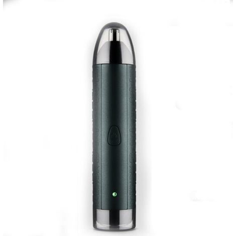 Portable razor nose hair trimmer multifunctional razor dark green all-in-one nose hair shaving machine (1/4)