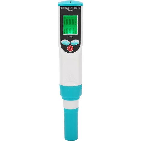 FH-77 Tragbarer Wasserstofftester, hochpräziser Stift zur Messung von Wasserstoffgehalt in Aquarien und Laboren