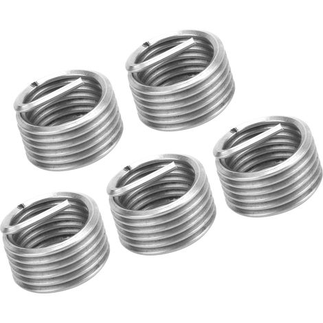 Stück Gewindeeinsätze, Reduziermuttern-Reparaturwerkzeug, Edelstahl, M24x3x1D (1/5)