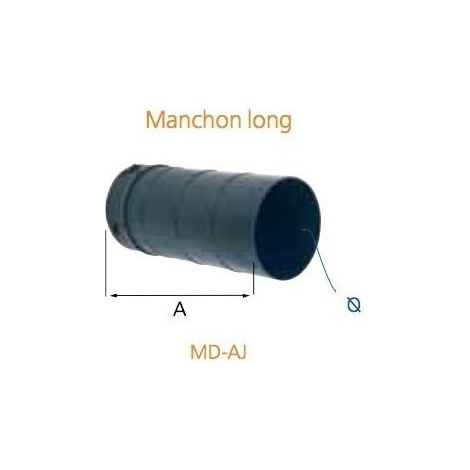 Manicotto lungo 80mm per bocca idroregolabile Atlantic