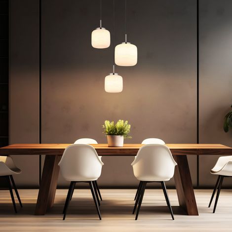 Hängelampe Deckenleuchte Pendelleuchte Esszimmerlampe Küchenlampe 3-Flammig