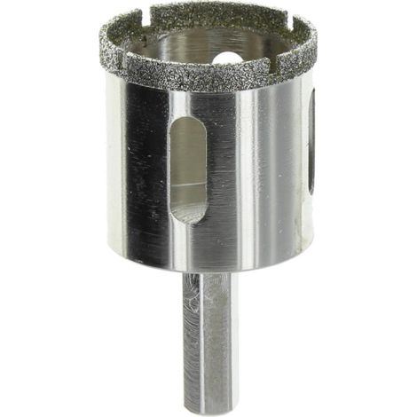 Diamant Bohrkrone 6-Kant Ø 35 mm Keramik Nassschnitt Fliesenbohrer Glasfliese
