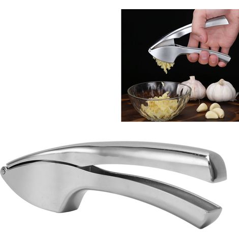 Knoblauchpresse, Knoblauchstößel, manueller Knoblauchzerkleinerer (1/5)