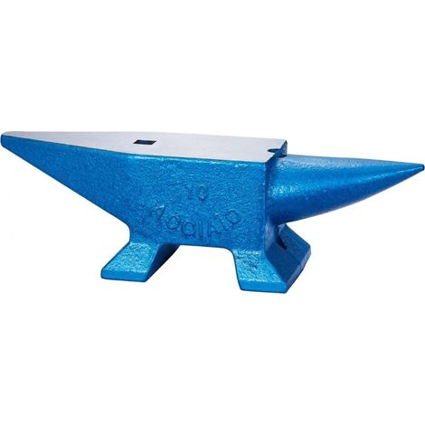 Enclume de forgeron 10 kg Enclume d’acier Noir Forger Riveter Aplatir Former le métal Travail du métal Traitement thermique Bijoutier Marteau comme cadeau Portable Robuste En sécurité (1/5)