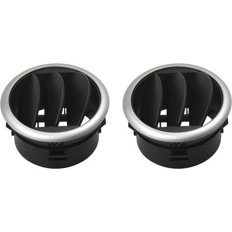 2X ÉVent de Voiture Auto Voiture Tableau de Bord Tableau de Bord A / C Chauffage ÉVent Sortie Climatiseur Grille DéFlecteur Adapté pour SX4 (1/2)