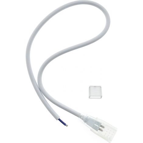IluminaShop - Cable Adaptador con Pincho para Tira LED 220V Sin Rectificador