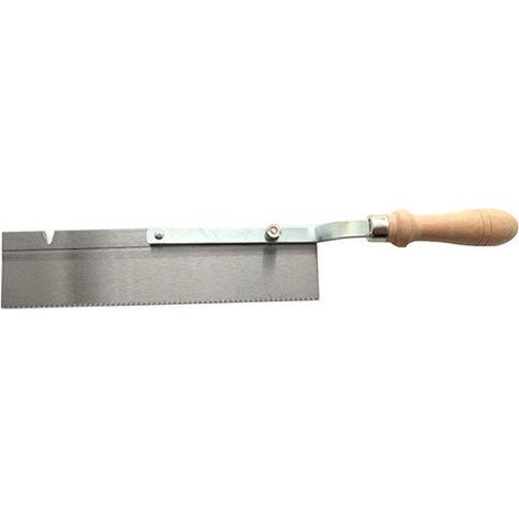Diamwood – Scie à bois Sterling à lame réversible 250mm – Manche en hêtre – Coupe nette et précise – Pour menuiserie professionnelle (1/6)