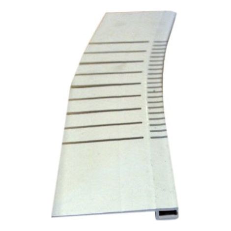 Rail PVC PSI Extrusion - large choix de modèles   Horizontal - Angle R15